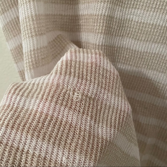 Eileen Fisher Striped Organic Linen Cardigan XS - Picture 9 of 10